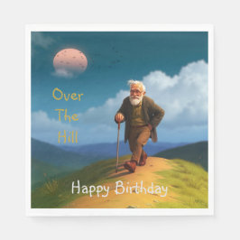 Över Backe födelsedag Pappersservett