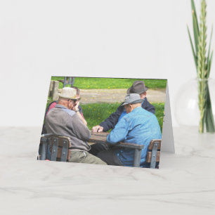 ÖVER BACKE FÖDELSEDAGSKORT FÖR HANS GAMLA MANAR KORT