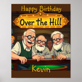 Över Backe Klubben Poster