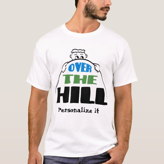Över Backe T-skjortan Tee Shirt (Framsida)