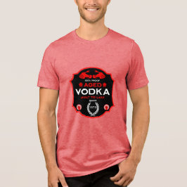 Över Backe vid 25 Vodka Drinker T Shirt