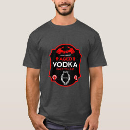 Över Backe vid 40 Vodka Drinker T Shirt