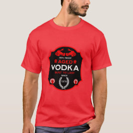 Över Backe vid 50 Vodka Drinker T Shirt