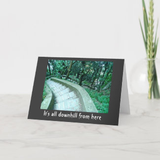 Över backefödelsedagkortet kort