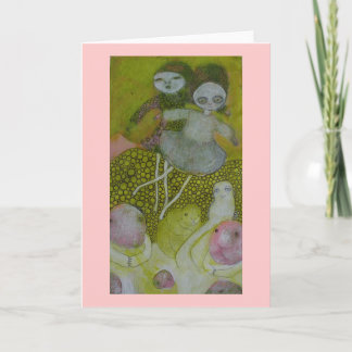 Över Beavers hälsningskort Kort