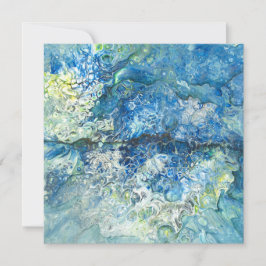 Över bergen, över havets platta Helgdag Julkort