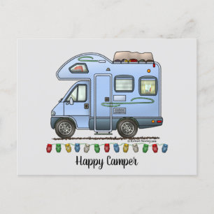 Över CAB Camper RV Vykort
