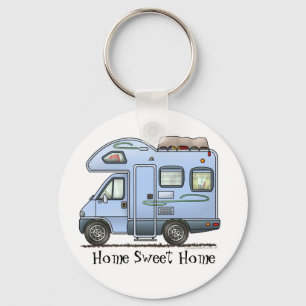 Över Cabcamparen RV Keychain HSH Nyckelring