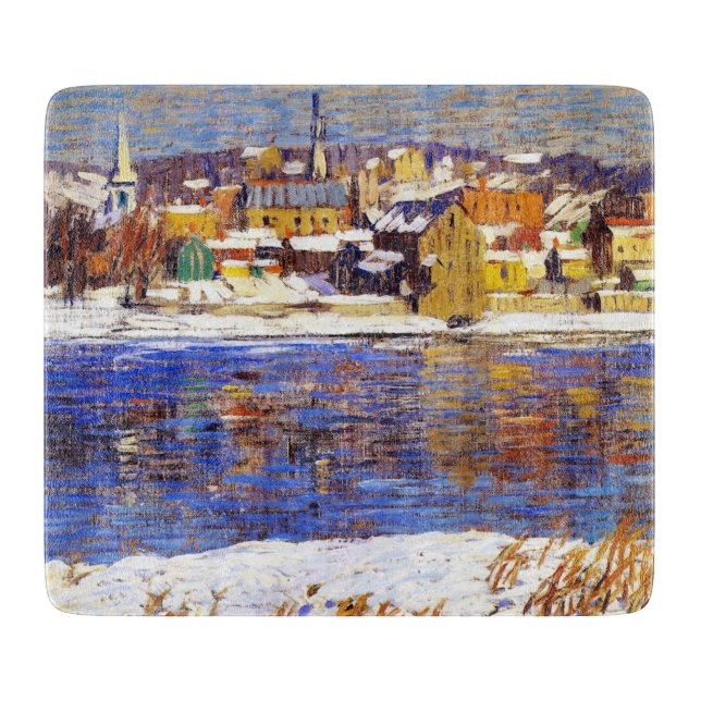 Över Delaware (av Robert Spencer) (Framsidan)