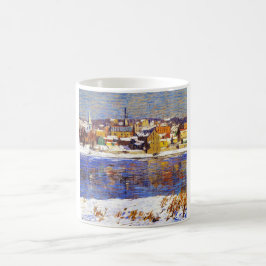 Över Delaware (av Robert Spencer) Kaffemugg