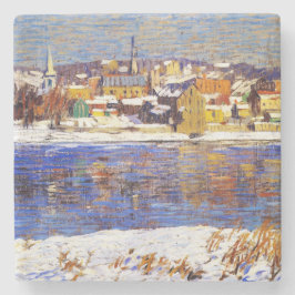 Över Delaware (av Robert Spencer) Stenunderlägg