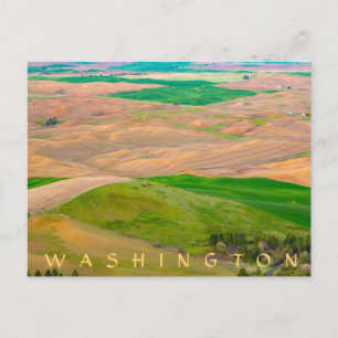 Över den målade handusen från Steptoe Butte Vykort