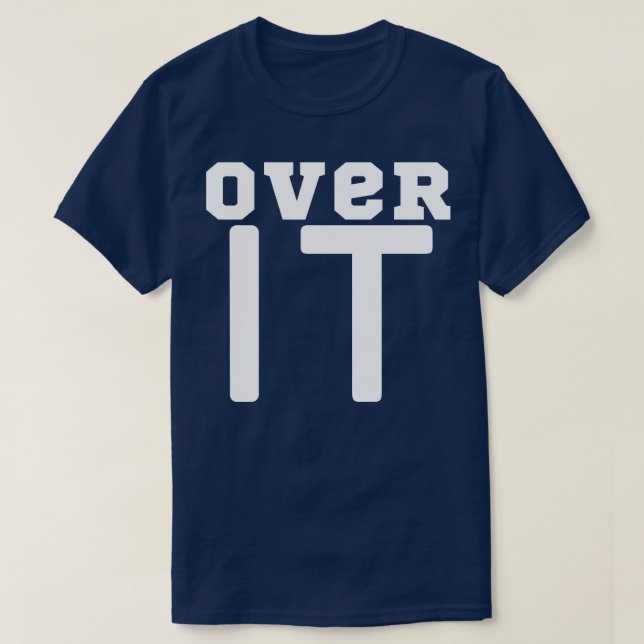 Över den t shirt (Design framsida)