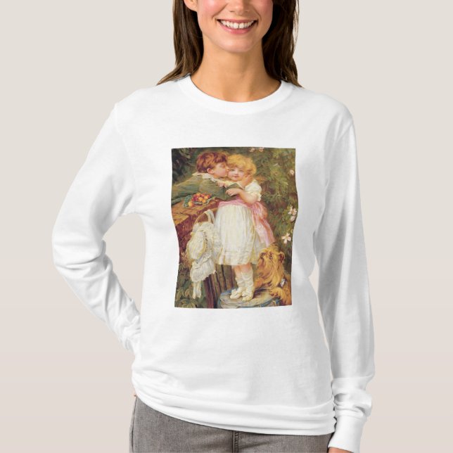 Över den trädgårds- väggen t shirt (Framsida)