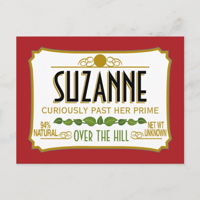 Över den vackra Födelsedagsfesten Backe Vykort (Framsida)