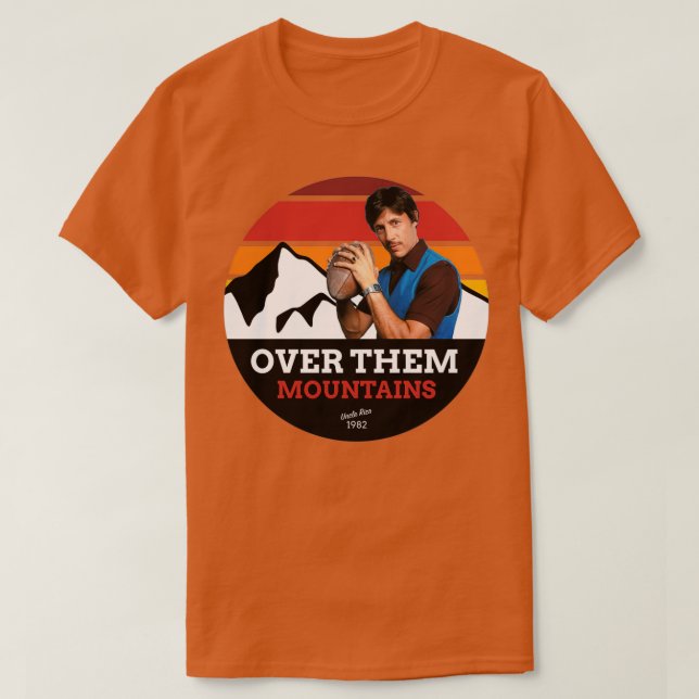 Över deras berg t shirt (Design framsida)