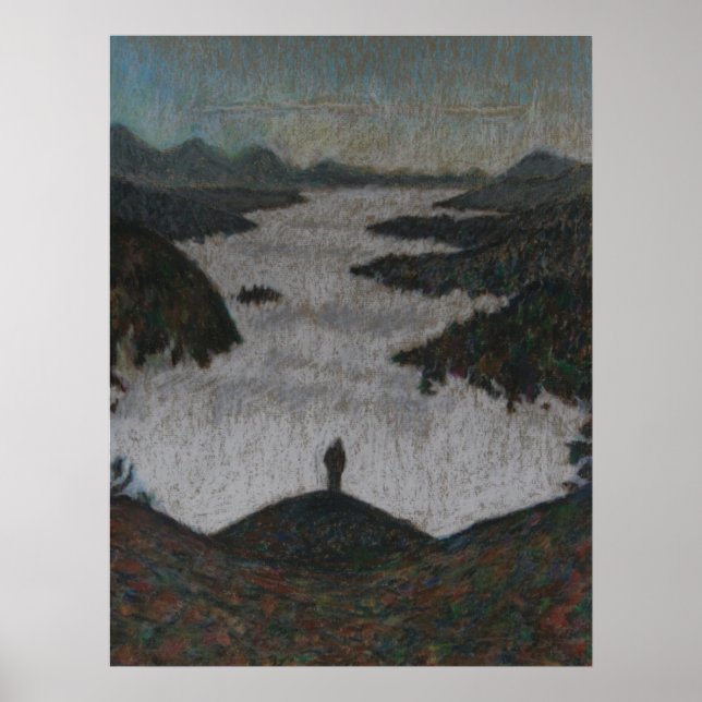 Över dimman poster (Framsidan)