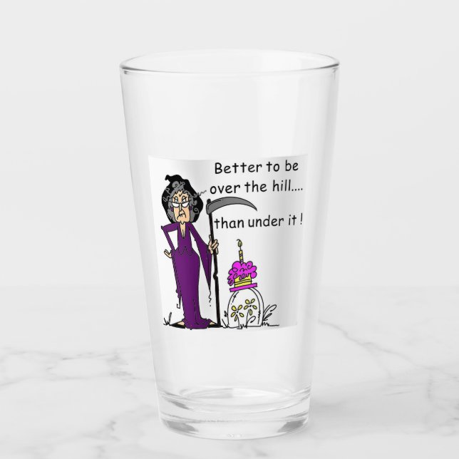 Över dricksglaset Backe Glaskopp (Framsida)