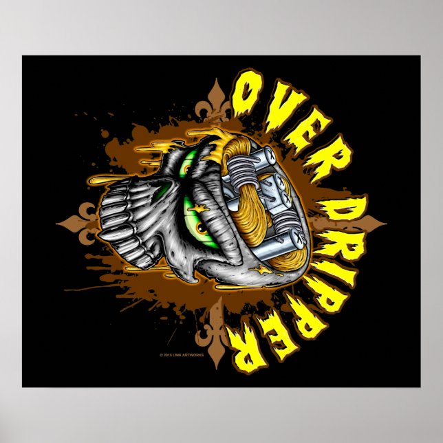 Över-drivrutin ( Vape ) Poster (Framsidan)