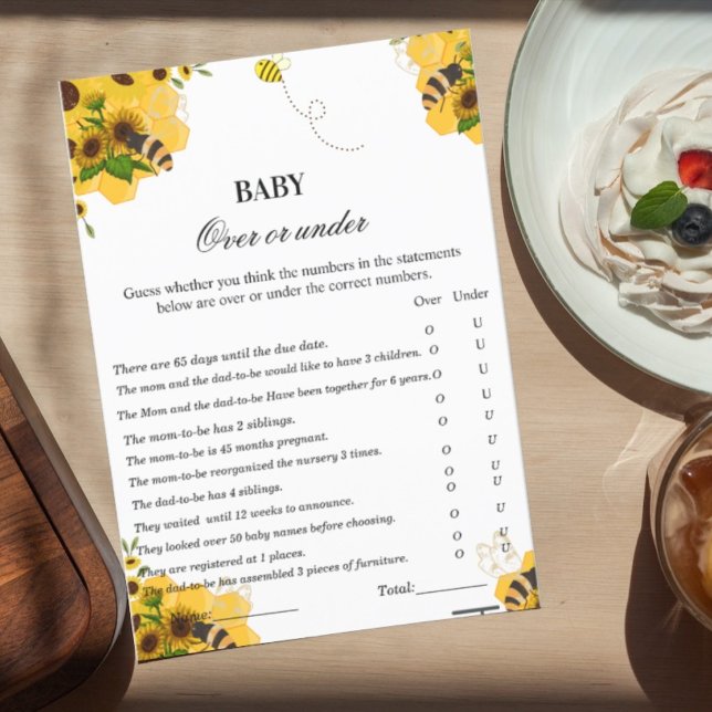 Över- eller under babyduschteman (Skapare uppladdad)