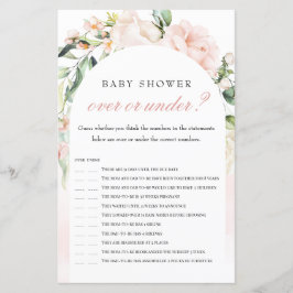 Över- eller under babyskor