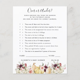 Över eller under | Barnstödsspel