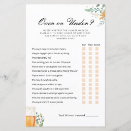 Över eller under Kärlek spelas upp Möhippa