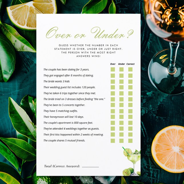 Över eller under Mexikanska Fiesta Möhippa Game (Skapare uppladdad)