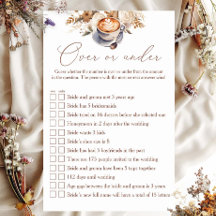 Över- eller under Möhippa av kaffe