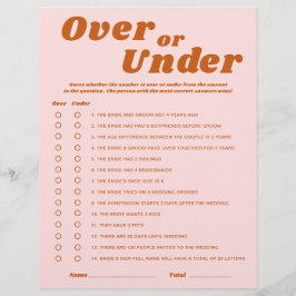 Över- eller under senaste Disco-Möhippa