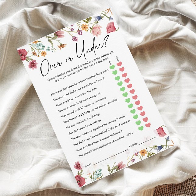 Över eller under spel | Barnstödsspel (Skapare uppladdad)