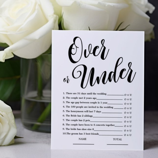 Över- eller under spel med enkel Möhippa (Skapare uppladdad)