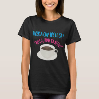 Över en kopp t shirt