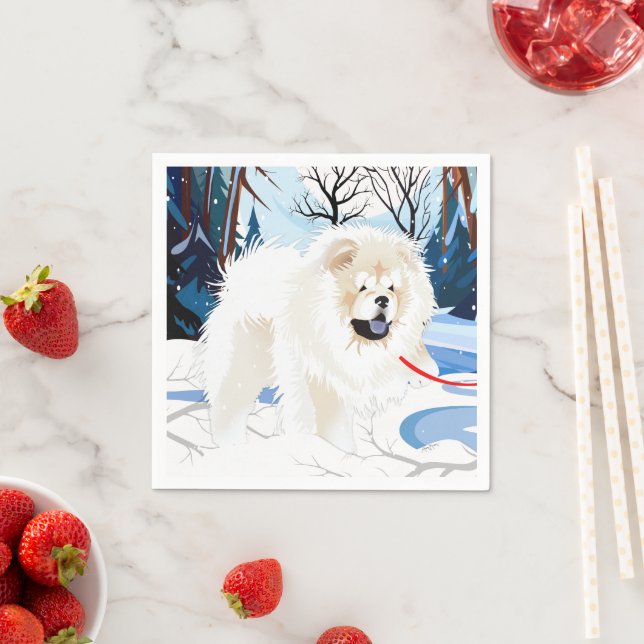 ÖVER FLODEN Chow Napkins Pappersservett (Insitu)