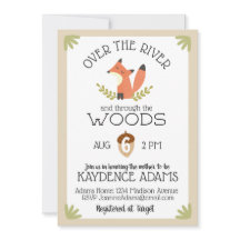 Över floden och genom Skogen Baby Shower