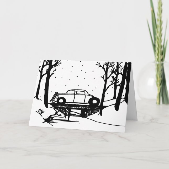 Över flodjulkortet vid Gear4gearheads Helgkort (Framsida)