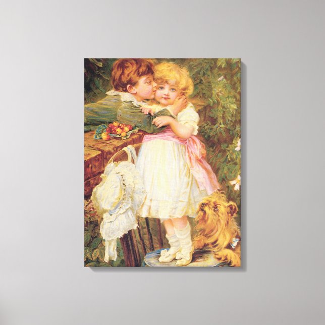 Över Garden Wall Canvastryck (Framsida)