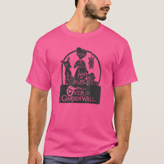 Över Garden Wall Group-kortets markerade kontur T Shirt