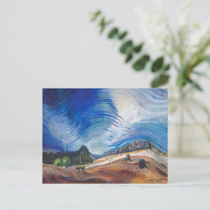 Över Gravel Pit Emily Carr Vykort