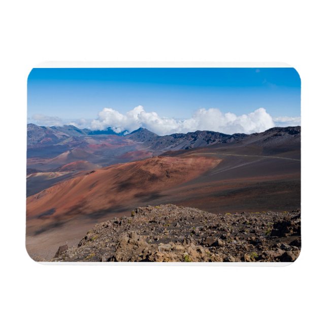 Över haleakalatrater längs glidbanan magnet (Horisontell)