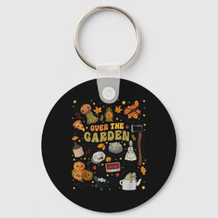 Över Halloween Garden Wall Pumpkin - tack Nyckelring