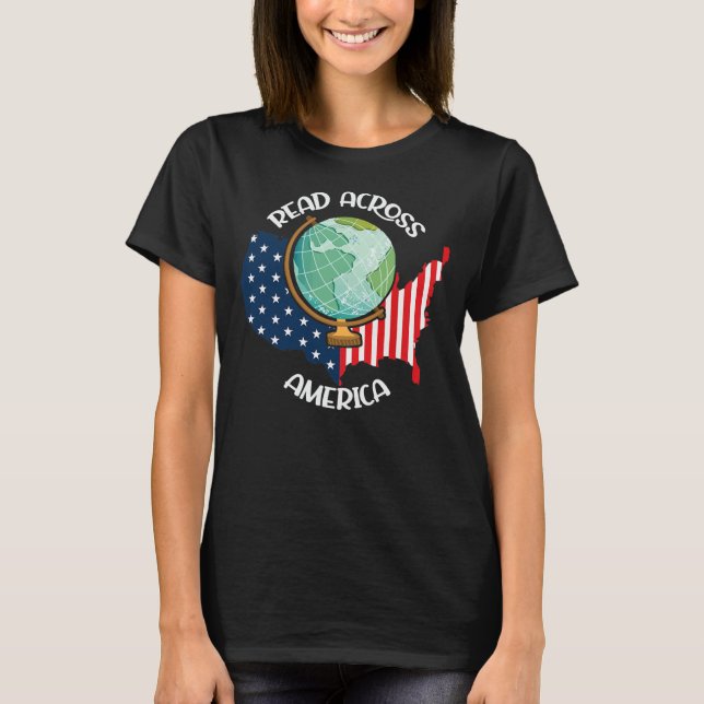 Över hela Amerika kan vi läsa Älskare i den global T Shirt (Framsida)