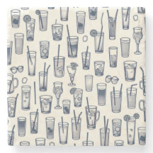 Över hela dricksglaset Mönster