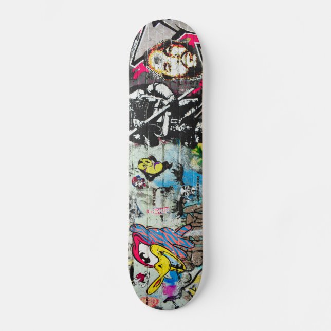 över hela mini skateboard bräda 18,5 cm (Framsida)