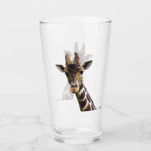 Över huvudet giraffexponeringsglasTumbler Glaskopp