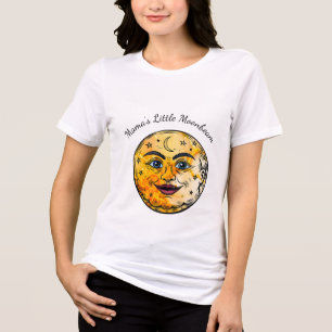 Över Måne Babyskaren Firande T Shirt
