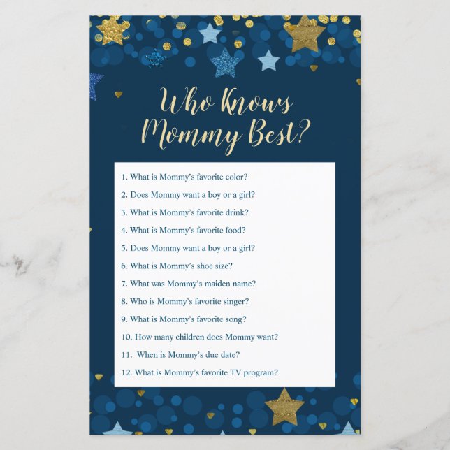 Över Måne Babyskaren som känner Mamma bäst (Framsida)