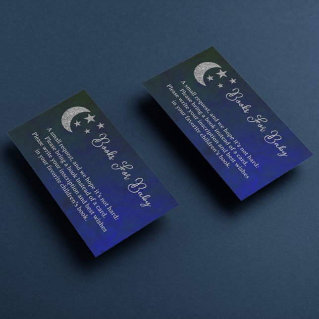 Över Måne babyskor Bokar för Baby Tilläggskort (Skapare uppladdad)