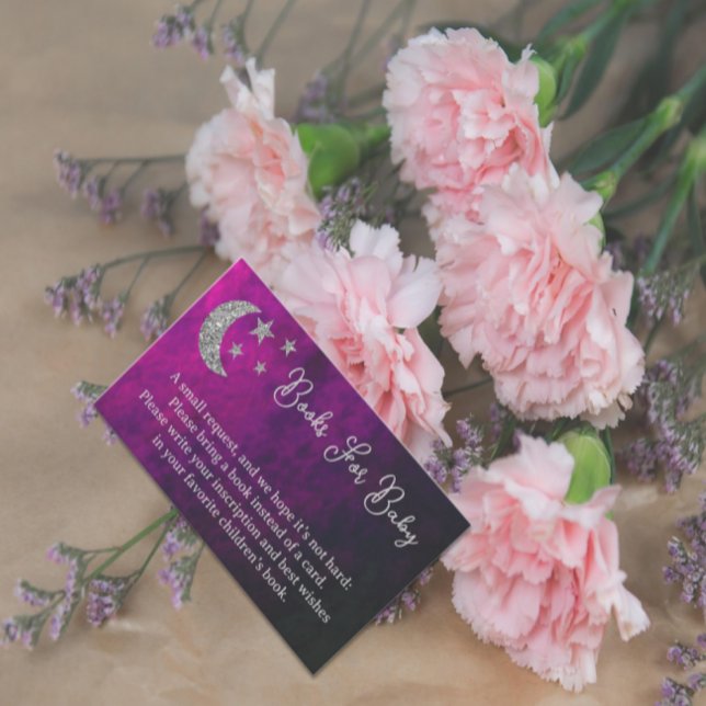 Över Måne babyskor Bokar för Baby Tilläggskort (Skapare uppladdad)