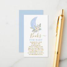 Över måne Bokar för Pojke-kortet